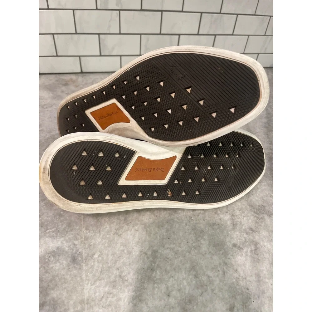 Wolf & Shepherd Loafer Mens 11.5 Honey Tan Crossover Leather Penny Sneaker Sole